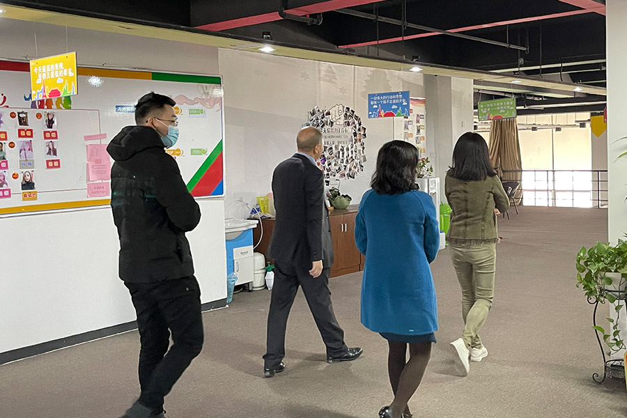 廈門市商務局領導來訪第一頁——共同推進外貿(mào)企業(yè)數(shù)字化發(fā)展